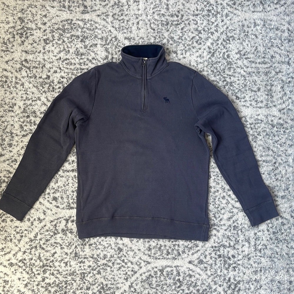 Abercrombie & Fitch Quarter Zip Sweatshirt